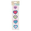 Kraft Notes Forever Friends Felt Heart Strip