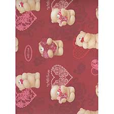 With Love Forever Friends Gift Wrap