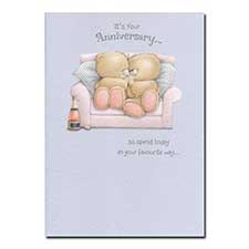 Its your Anniversary Forever Friends Card