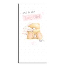 New Baby Girl Forever Friends Gift / Money Wallet