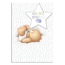 New Baby Boy Forever Friends Card
