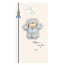 New Baby Boy Forever Friends Card