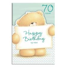 Forever Friends 'balloons & presents' Birthday card any age by Hallmark–11061052 