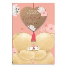 Beautiful Girlfriend Forever Friends Keepsake Birthday Card