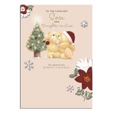 Son &amp; Daughter In Law Forever Friends Christmas Card