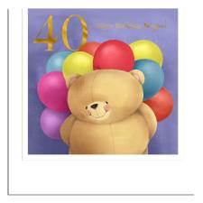 40th Birthday Forever Friends Card