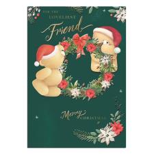 Loveliest Friend Forever Friends Christmas Card