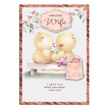 To My Wife Forever Friends Birthday Card