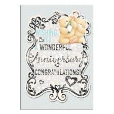 Congratulations Forever Friends Anniversary Card