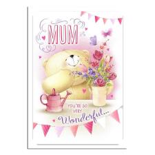 Very Wonderful Mum 3D Forever Friends Greetings Card