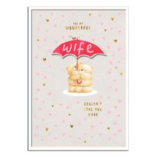 My Wonderful Wife Forever Friends Valentine&#39;s Day Card
