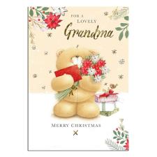 Grandma Forever Friends Christmas Card