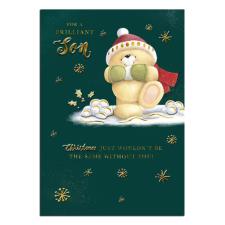 Brilliant Son Forever Friends Christmas Card