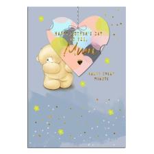 Mum Heart Keepsake Forever Friends Mother&#39;s Day Card