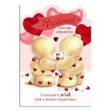 Husband Forever Friends Valentine&#39;s Day Card