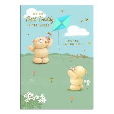 Best Daddy Forever Friends Father&#39;s Day Card