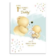 Daddy 1st Father&#39;s Day Forever Friends Card