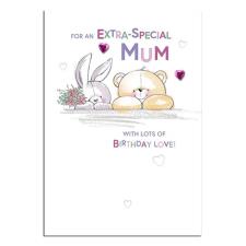 Extra Special Mum Forever Friends Birthday Card