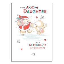 Amazing Daughter Forever Friends Christmas Card