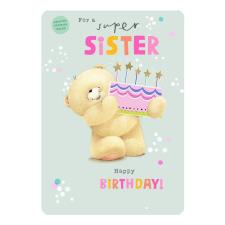 Super Sister Forever Friends Birthday Card