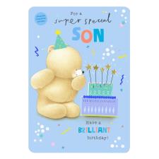 Super Special Son Forever Friends Birthday Card
