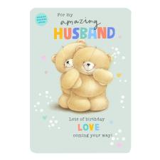 Amazing Husband Forever Friends Birthday Card