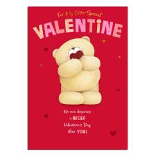 For My Valentine Forever Friends Valentine&#39;s Day Card