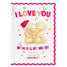 I Love You Forever Friends Christmas Boxed Card