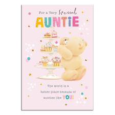 Special Auntie Forever Friends Birthday Card