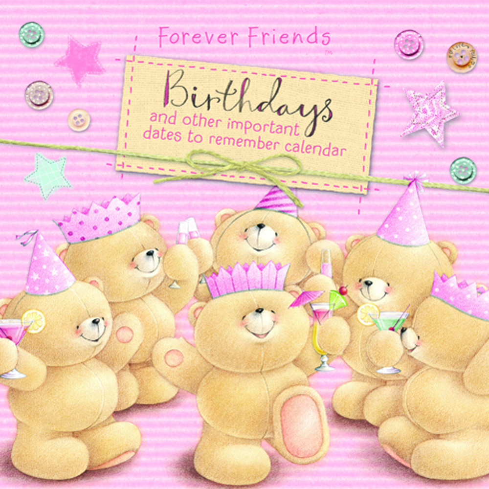 Forever Friends Everlasting Birthday Calendar Forever Friends