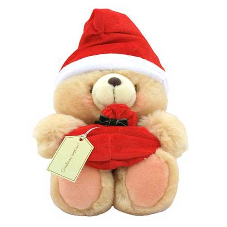 10" Stocking Gift Card Holder Forever Friends Bear 