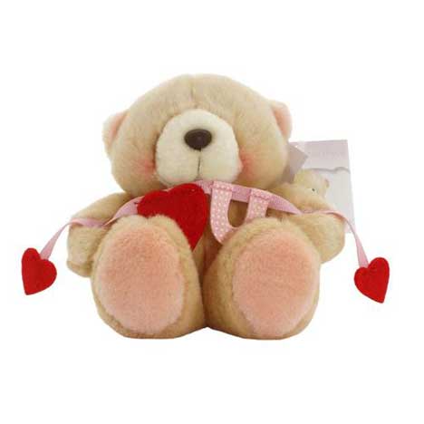 6" I Love You Banner Forever Friends Bear 