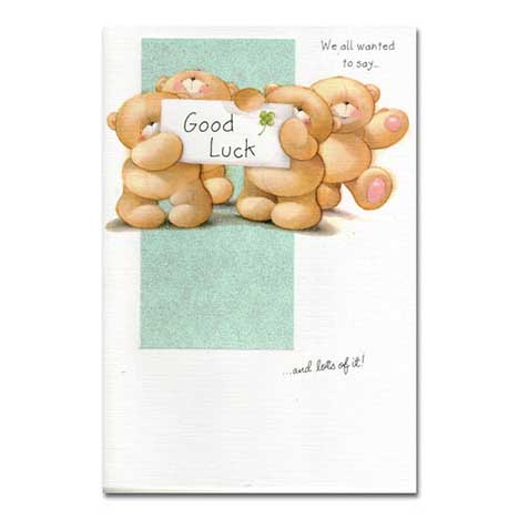 Good Luck Forever Friends Card 