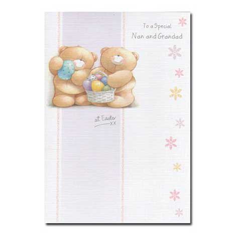 Nan & Grandad Forever Friends Easter Card 