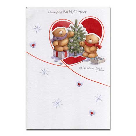 Partner Christmas Forever Friends Card 