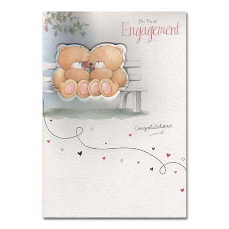On Your Engagement Forever Friends Card 