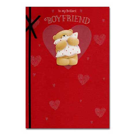 Boyfriend Valentines Forever Friends Card 