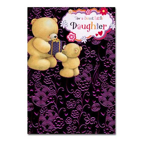 Daughter Birthday Forever Friends Card 