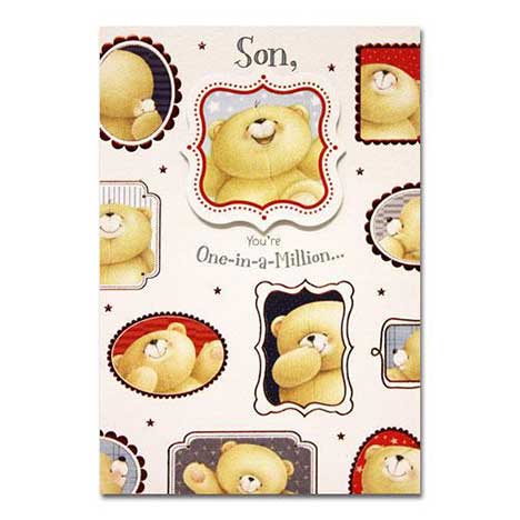 Son Birthday Forever Friends Card 