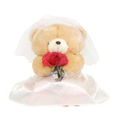 6" Bride Forever Friends Bear 