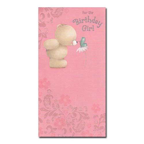 Birthday Girl Forever Friends Card 