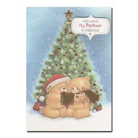 Partner Forever Friends Christmas Card 