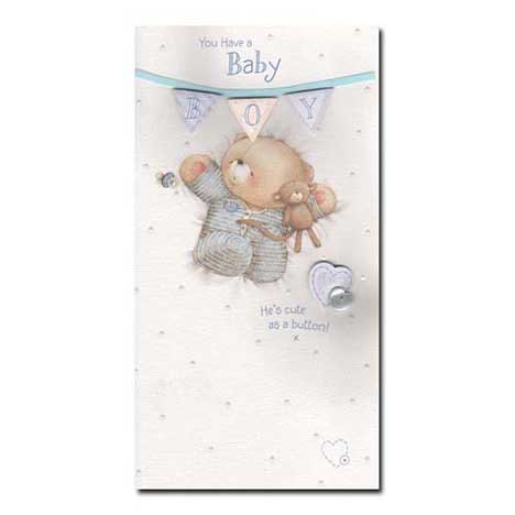 Baby Boy Forever Friends Card 