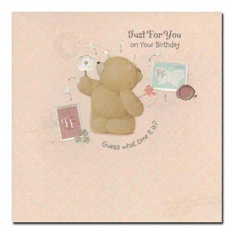 Just For You on Your Birthday Forever Friends Card 