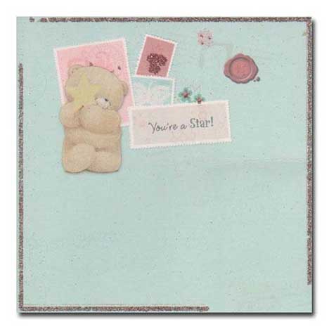 You’re a star Vintage Birthday Forever Friends Card 