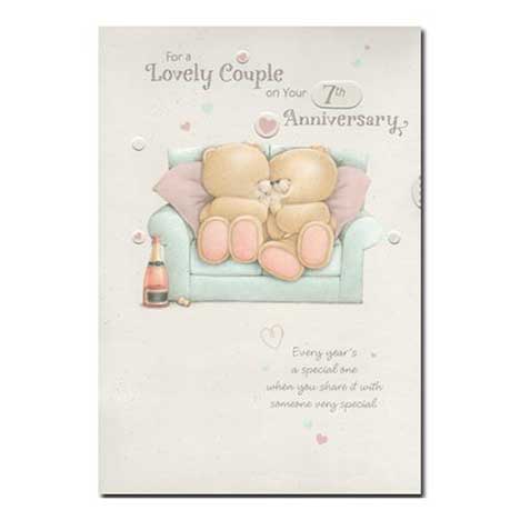 Multi Occasion Spinning Wheel Anniversary Forever Friends Card 