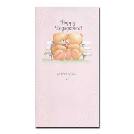 Happy Engagement Forever Friends Card 