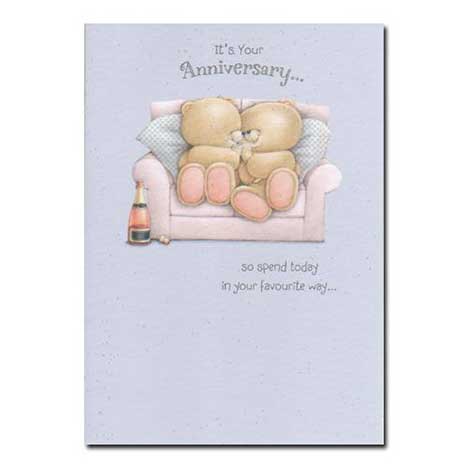 Its your Anniversary Forever Friends Card 