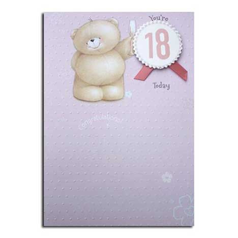 18th Birthday Forever Friends Card 