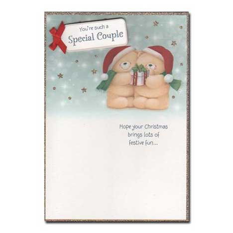 Special Couple Forever Friends Christmas Card 